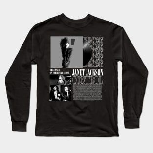 Janet Jackson Control Vintage Long Sleeve T-Shirt